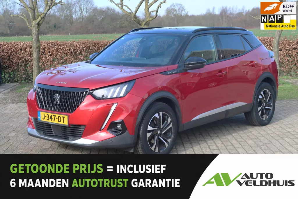 Peugeot 2008 1.2 PureTech GT-Line RIJKLAAR Pano,DigDash,Keyless