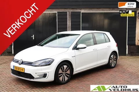 Volkswagen e-Golf e-Golf elektrisch navigatie cruise