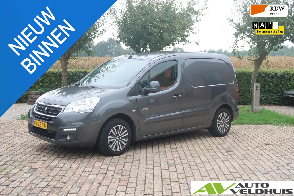 Peugeot Partner 120 1.6 BlueHDi 100 L1 Premi&egrave;re S&amp;S AUTOAAT NAVI TREKHAAK