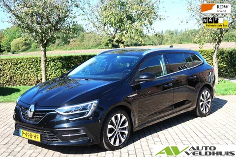 Renault M&eacute;gane Estate 1.0 TCe Intens | NL-auto | 1e Eig | Groot navi | Camera | Trekhaak | Clima | PDC