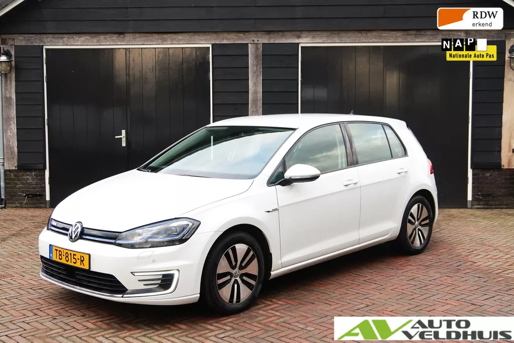 Volkswagen e-Golf e-Golf elektrisch navigatie cruise 14500.- na subsidie
